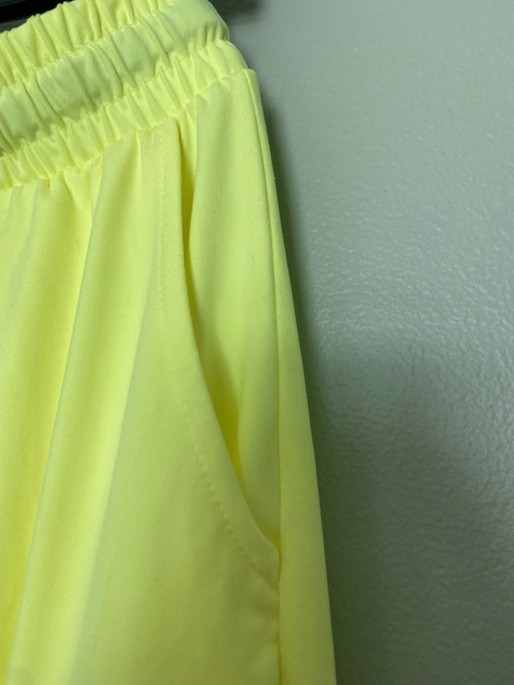 Women’s Neon Yellow Cargo Jogger Pants - Picture 5 of 8